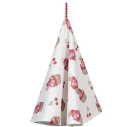 Keukendoek Cherry Cupcakes  rond