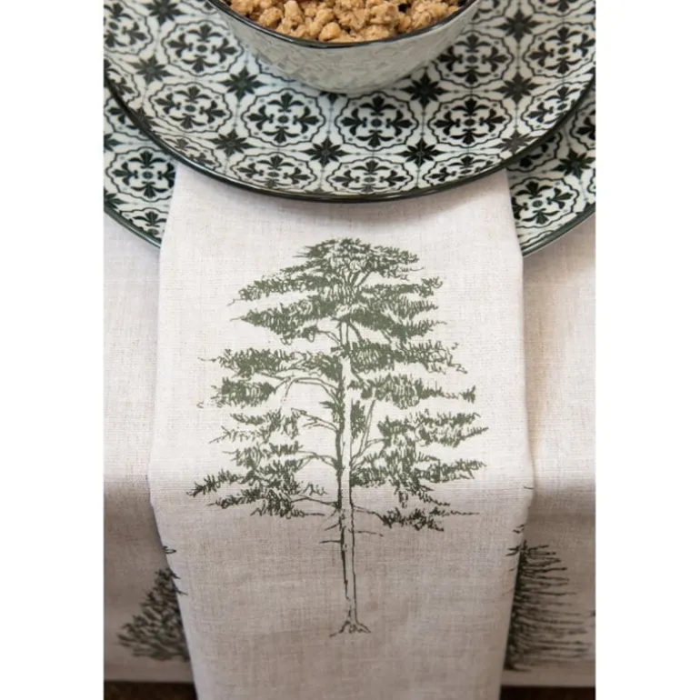 Keukendoek dennenbomen