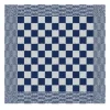 Keukendoek geruit barbeque blauw