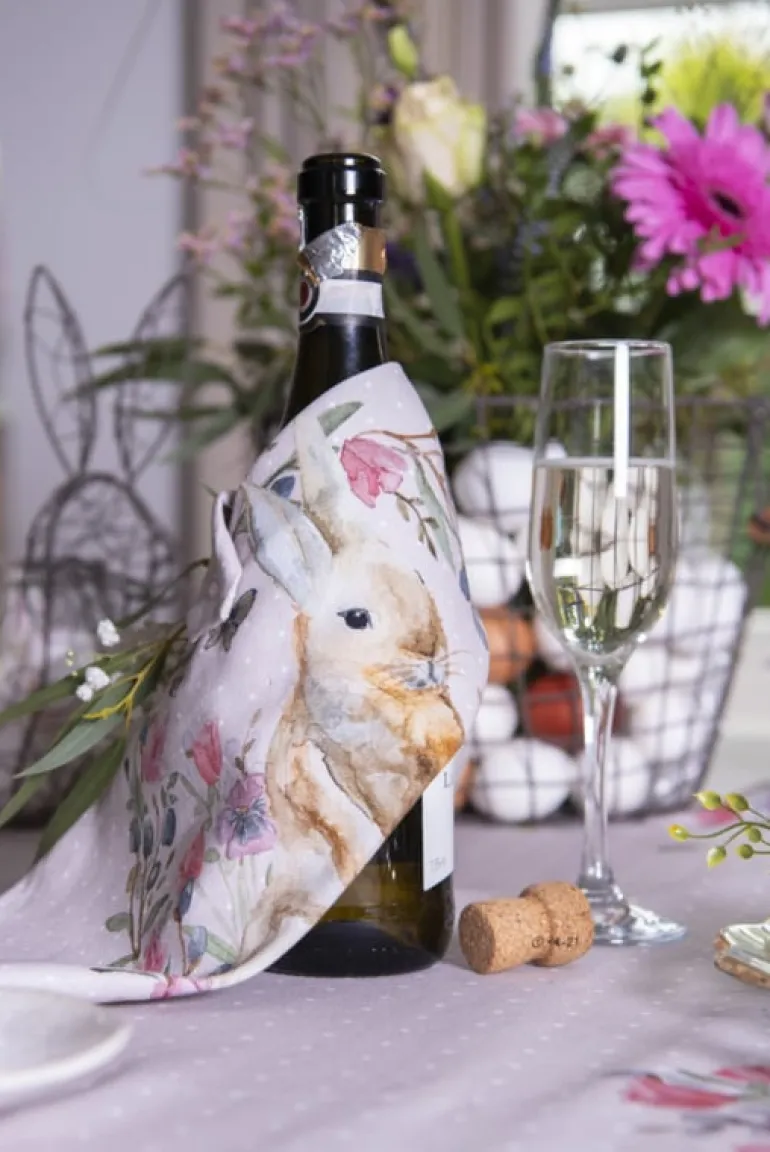 Keukendoek Happy Bunny model 1