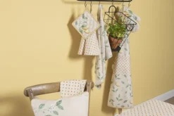 Keukendoek rond Lemons and Leafs 80 cm