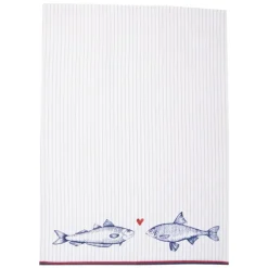 Keukendoek Sun Sea and Fish model 1