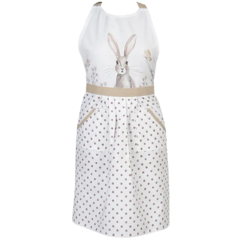 Keukenschort 2 Rustic Easter Bunny