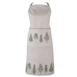 Keukenschort dennenbomen