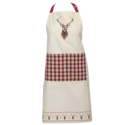 Keukenschort Kerst Cosy Lodge model 1