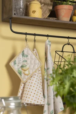 Keukenschort Lemons and Leafs