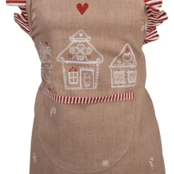 Kinder keukenschort Kerst Gingerbread