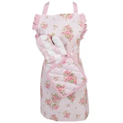 Kinder keukenschort Sweet Roses
