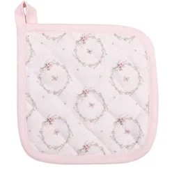 Kinder pannenlap Floral Easter Bunny