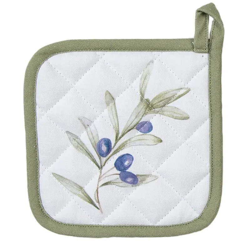 Kinder pannenlap Olive Fields