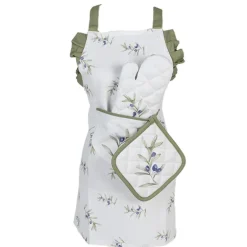 Kinder pannenlap Olive Fields