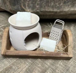 Klein houten dienblad (M) 20*12*6