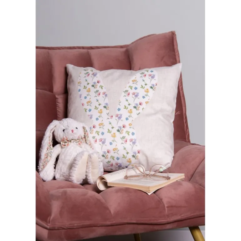 Knuffel konijn beige 15*19*24