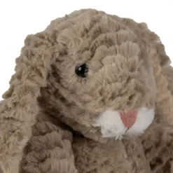 Knuffel konijn bruin 21 cm