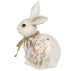Konijn met bloemetjes 15*11*20
