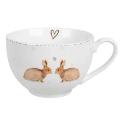 Kop en schotel Bunnies in Love 250 ml