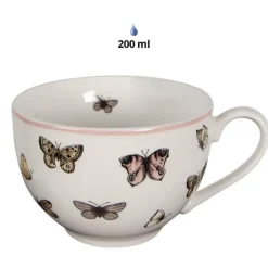 Kop en schotel Butterfly Paradise