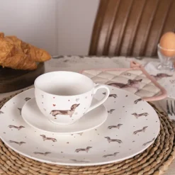 Kop en schotel Dachshund Love