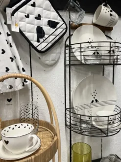 Kop en schotel Love Birds