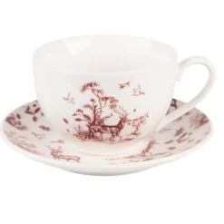 Kop en schotel Pretty Forest