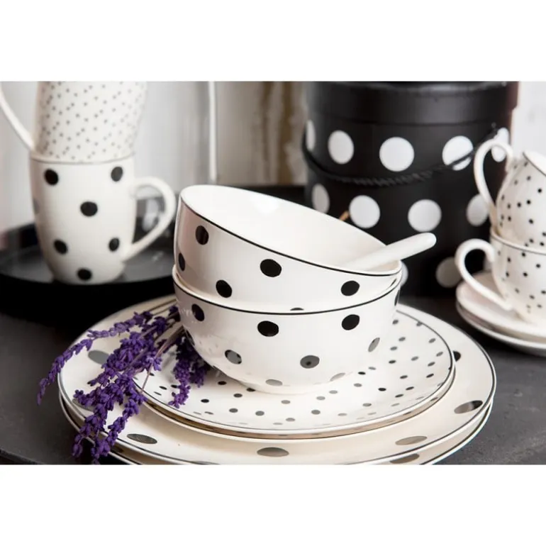 Kop en schotel Small Dots