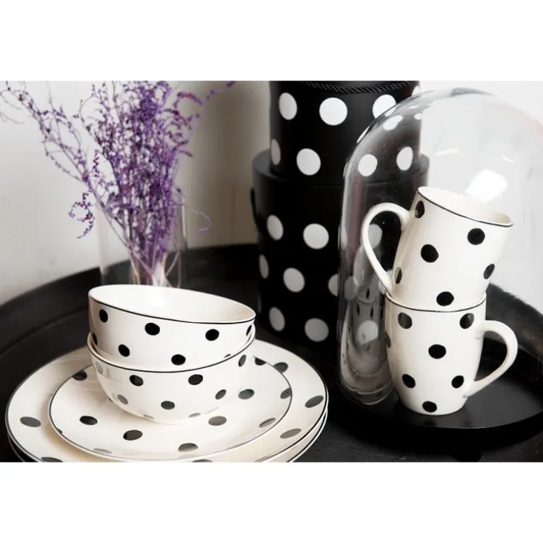 Kop en schotel Small Dots