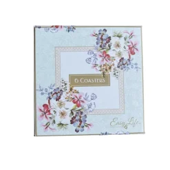 Kunststof onderzetters (6) Oriëntal garden