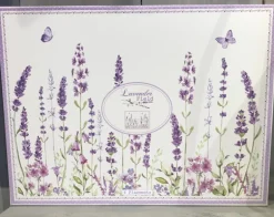 Kunststof placemats (4) Lavender Field