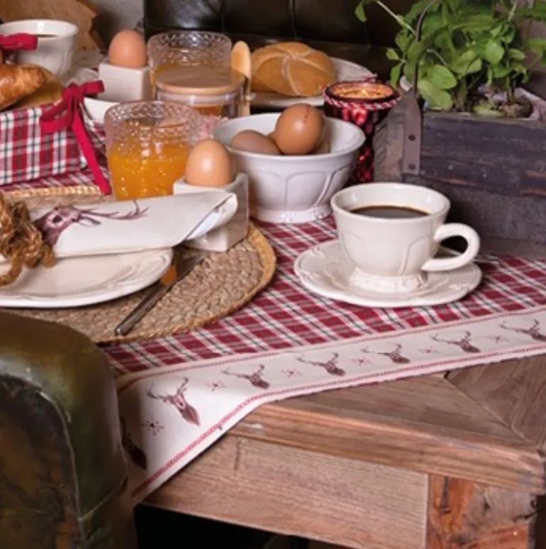 Kussenhoes Kerst Cosy Lodge 40*40