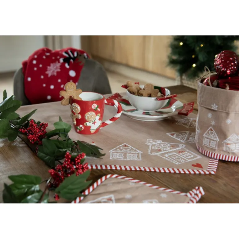 Kussenhoes Kerst Gingerbread 40*40