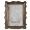 Landelijke fotolijst goud/brons 10*15