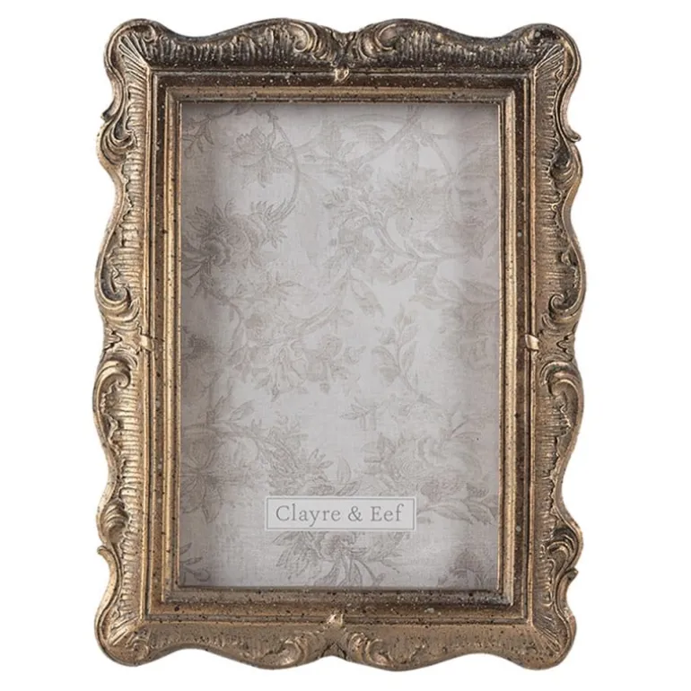 Landelijke fotolijst goud/brons 13*18