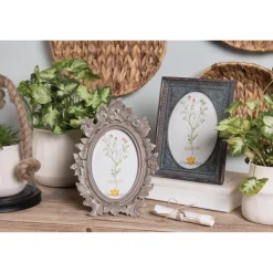 Landelijke fotolijst groen/blauw 13*18