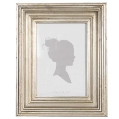 Landelijke fotolijst zilverkleur 13*18