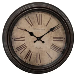 Landelijke klok bruin 29*5