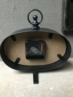 Landelijke tafelklok ovaal 19*6*19