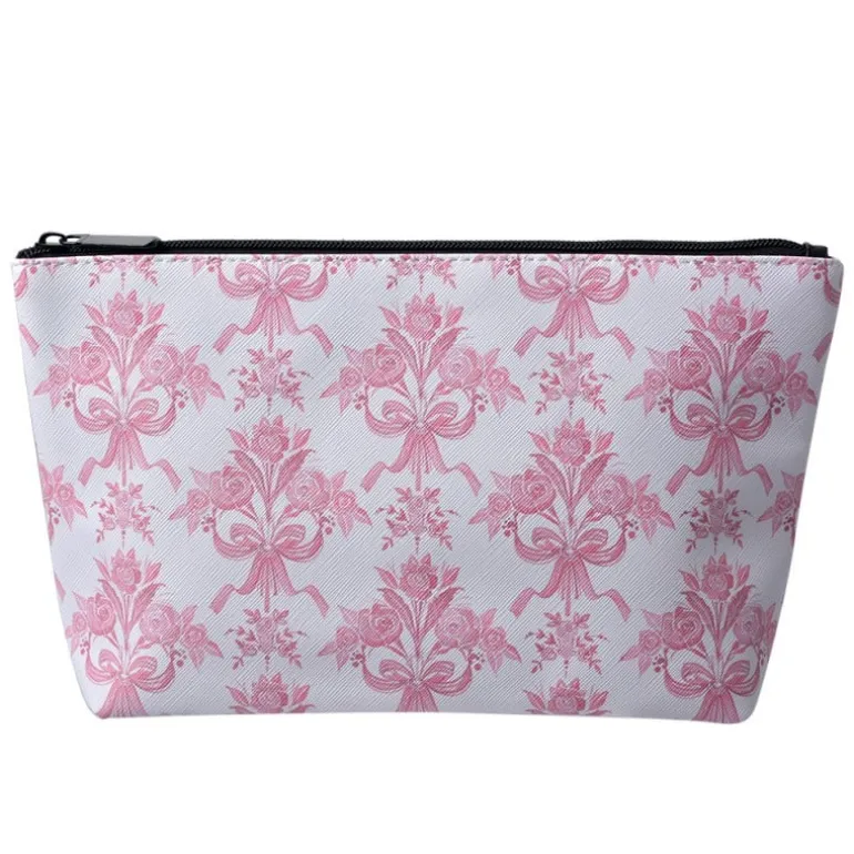 Make-up / toilettas strik roze