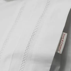 Maryville percal dekbedovertrek wit 240*220