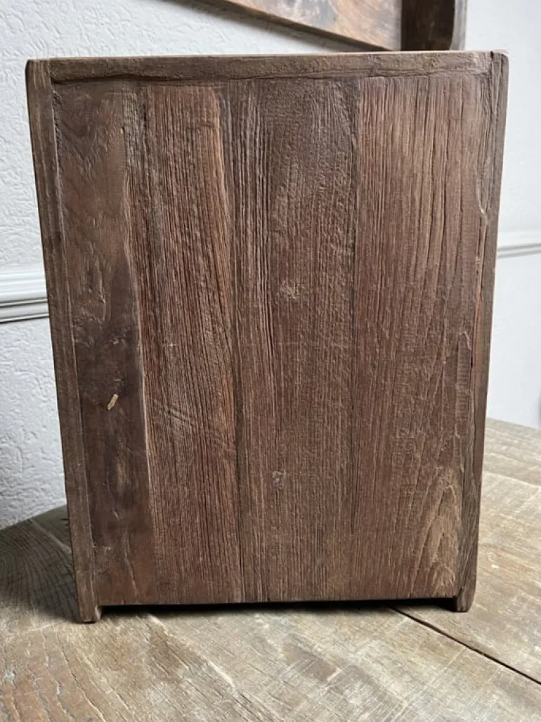 Mini kastje met lade hout 39*30*16