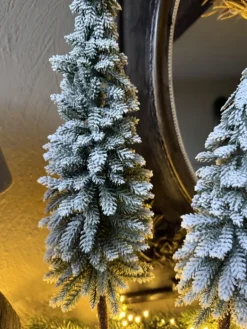 Mini kunstkerstboom 10*60