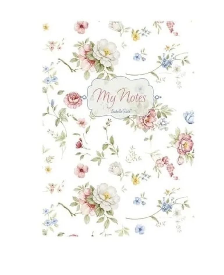 Notitieboek Engelse tuin A5