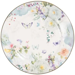 Ontbijt / gebaksbord Butterfly 19*2