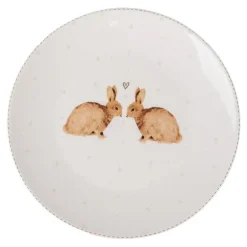 Ontbijtbord Bunnies in Love 20 cm