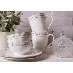 Ontbijtbord Cute Rose 21 cm