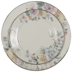 Ontbijtbord Flowers 20*2