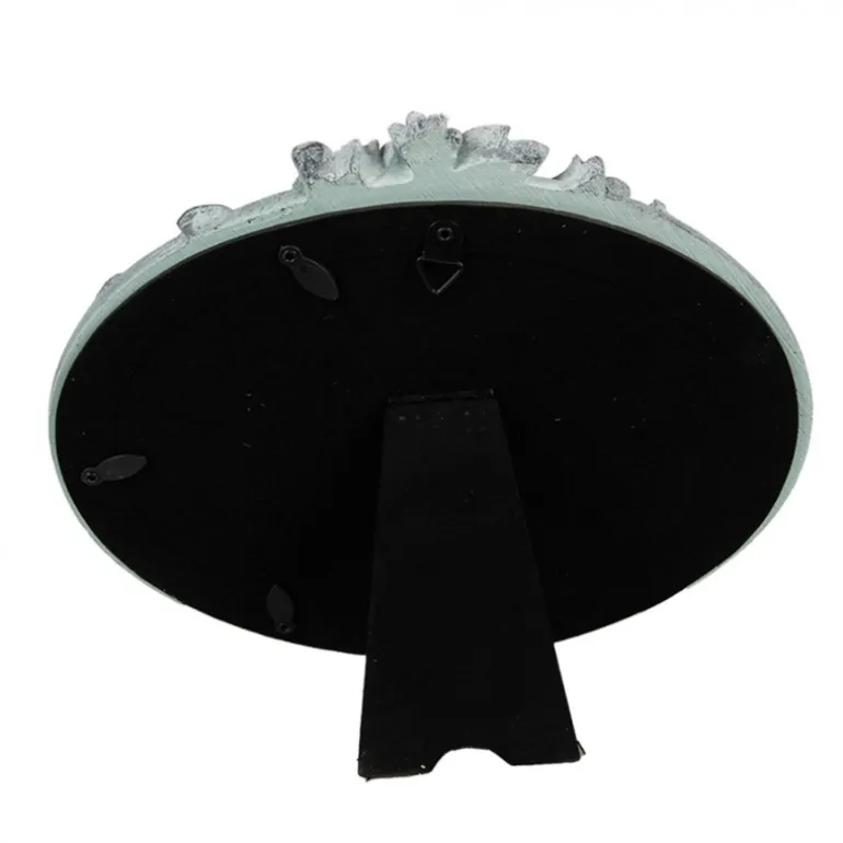 Ovale fotolijst bloem groen 13*18