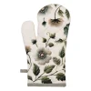 Ovenhandschoen Anemoon beige/groen