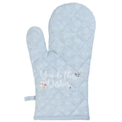 Ovenhandschoen blauw You do the dishes