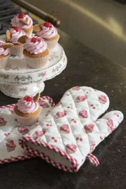 Ovenhandschoen Cherry Cupcakes Kind