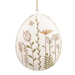 Paashanger metalen lente bloemen 10*2*8